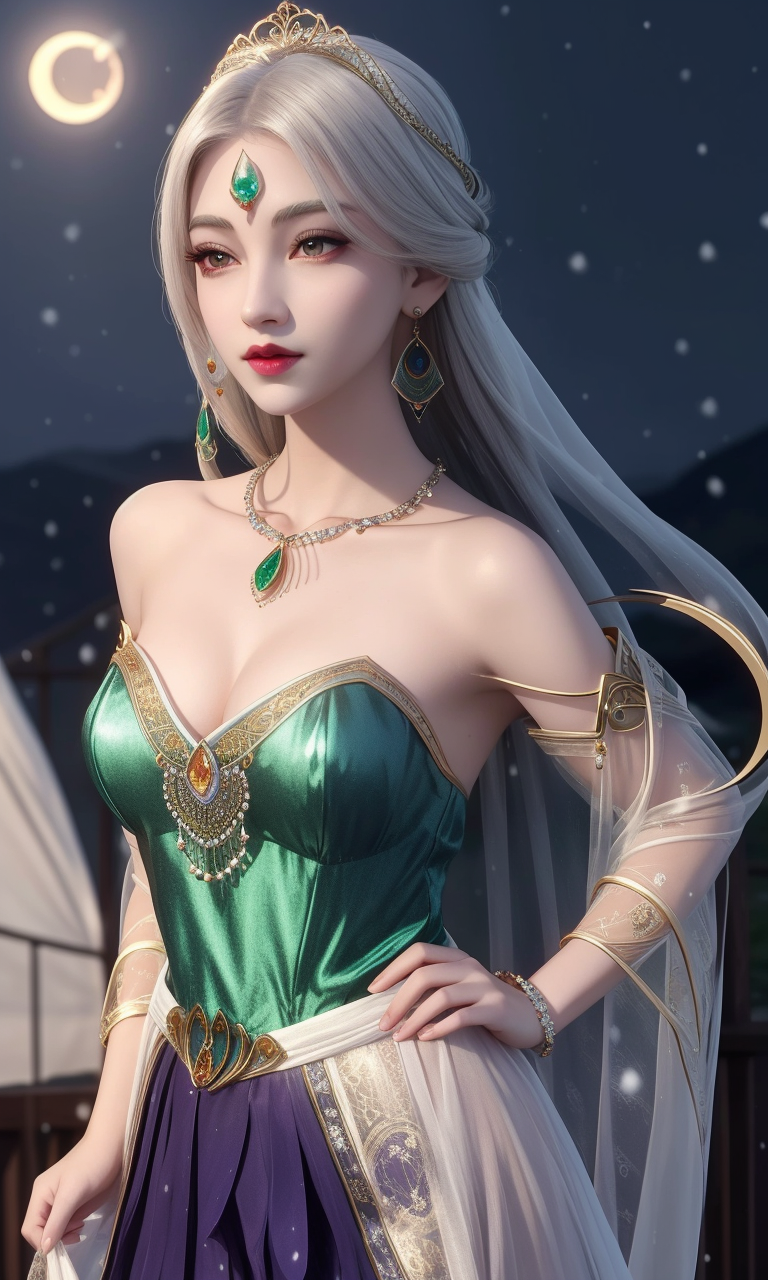 00081-1874711834-(,1girl, pov,best quality,masterpiece,  ) ,(((,1girl,  dress, crescent moon,moonlight,  snowing, )))        _ultra realistic 8k.png